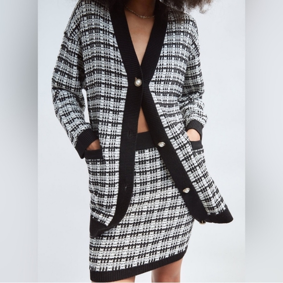 Aritzia Babaton Lacer Cardigan - Picture 2 of 7